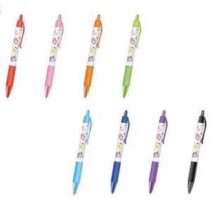サンリオキャラクターズ カラーボールペン 8本セット