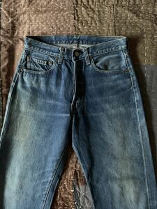 80s 83年6月製 W32 levi's 501 赤耳 レッドライン vintage ビンテージ デニムパンツ 黒カン RED LINE ヒゲ 蜂の巣 66前期 後期 リーバイス