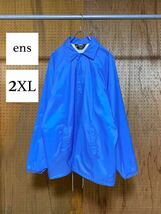 古着 70年代 70s Sears シアーズ ナイロン コーチ ジャケット ブルゾン 水色 ライトブルー XL 2XL ビッグサイズ オーバーサイズ_画像1