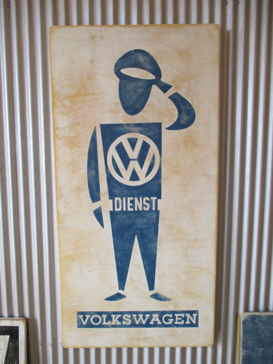 VW SHOP 店頭看板 ビンテージ アメリカ 大型看板 ガレージ (023) | www