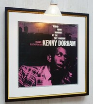 ケニー・ドーハム/50s ジャズ LP アート/ジャケ ポスター/Kenny Dorham/ Vol. 3/Jazz Art Classics/Framed Blue Note ALBUM/Latin Jazz_画像8