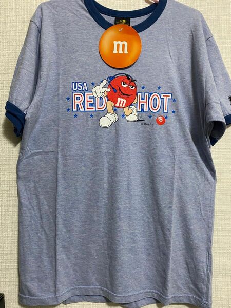 デッドストックm&m's ビンテージ リンガーTシャツ　キャラクター　あいみょん