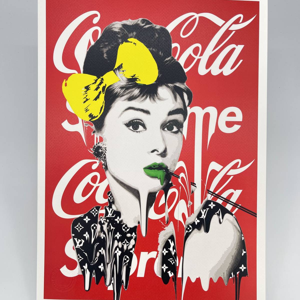 瀧下和之 コカコーラ レア インテリア 貴重 絵画 版画 油絵 企業物