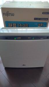 空気清浄器 FUJITSU ACS-16E-W 16帖 富士通 HEPAフィルター インバーター 静音 14dB 空気 清浄 花粉 ハウスダスト