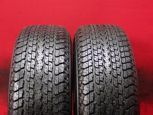 タイヤ2本 《 ブリヂストン 》 デューラーH/T840 [ 255/70R18 113S ]9分山★ ジープ ラングラー ナビゲーター n18