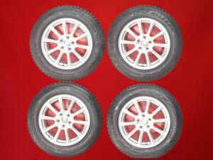 スタッドレス ECO FORME エコフォルムSE-15+ブリヂストンブリザックDM・V2 225/65R17 8.5分山★CX-5CR-Vに！stwt17