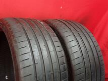 タイヤ2本 《 グッドイヤー 》 イーグルF1 アシメトリック3 [ 245/35R20 95Y ]8.5分山★ベンツCLS Eクラス ポルシェ911 n20_画像3