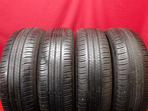 中古タイヤ 195/65R16 92H 4本セット ダンロップ エナセーブ EC300＋ 8.5分山★n16 ロッキー ライズ アテンザ