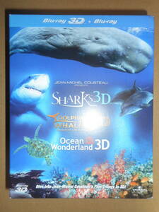 Jean-Michel Cousteau's Film Trilogy 3D Blu-ray 3枚組 輸入盤 日本語付　