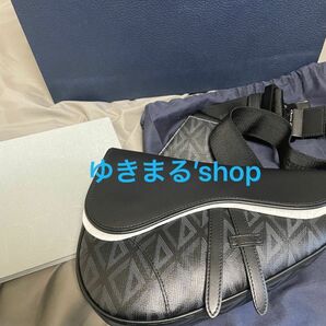 ディオールDior CD Diamond キャンバス サドル SADDLEバッグ サドルバッグ①