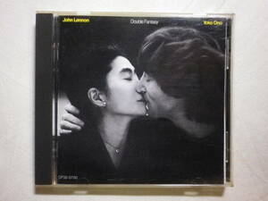 『John Lennon ＆ Yoko Ono/Double Fantasy(1980)』(1988年発売,CP32-5750,廃盤,国内盤,歌詞対訳付,Starting Over,Watching The Wheels)