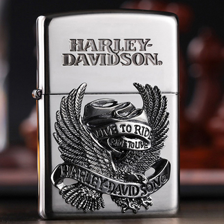 渋カッコイ~ ハーレーダビッドソン ZIPPO 永久保証付き イーグル
