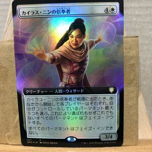 MTG FOIL ■拡張アート■《カイラス・ニンの信奉者/Disciple of Caelus Nin》兄弟戦争　マジックザギャザリング　統率者