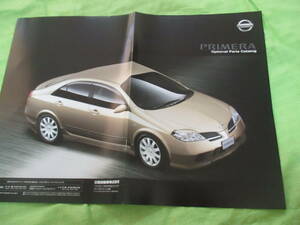  catalog only V713 V Nissan V Primera accessory OP V2001.8 month version 9 page 