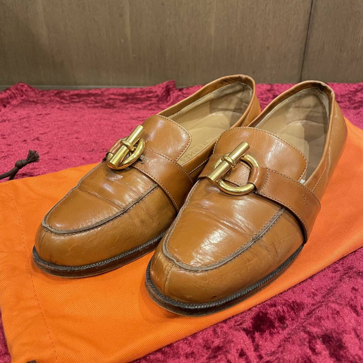 レインボーシックス HERMES エルメス シェーヌダンクルレザー