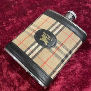 vintage Burberry バーバリー ノバチェック スキットル ステンレス製