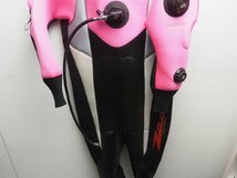 USED WorldDive ワールドダイブ ZEA MAX ドライスーツ メンズ 175cm/85kg/28cm 平置きサイズ:胸囲59cm腹囲52cm尻囲56cm ランク:AA[51764]_画像6