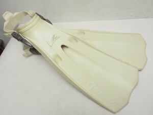 USED GULL ガル MANTIS DRY FIN マンティスドライフィン サイズ:S(22-25cm) ラバーストラップ付 ダイビング用品 [3F51991]