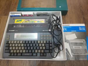 42972*SHARP word-processor WD-215 present condition goods 