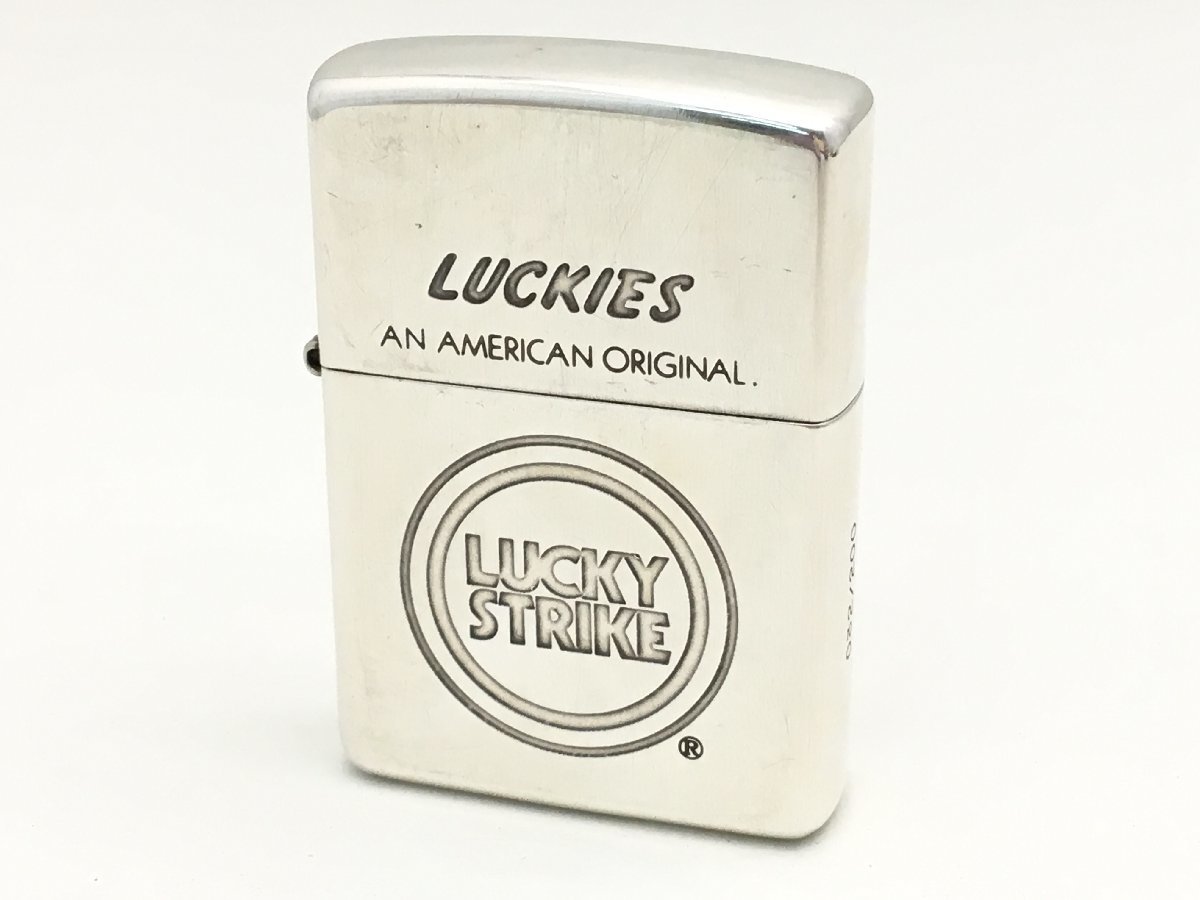 ラッキーストライク 限定品】【新品未使用】【年代物】 Zippo ジッポー-