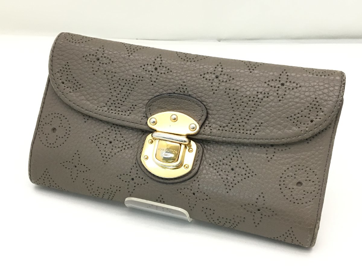 LOUIS VUITTON ポルトフォイユアメリア マヒナ M58088 長財布