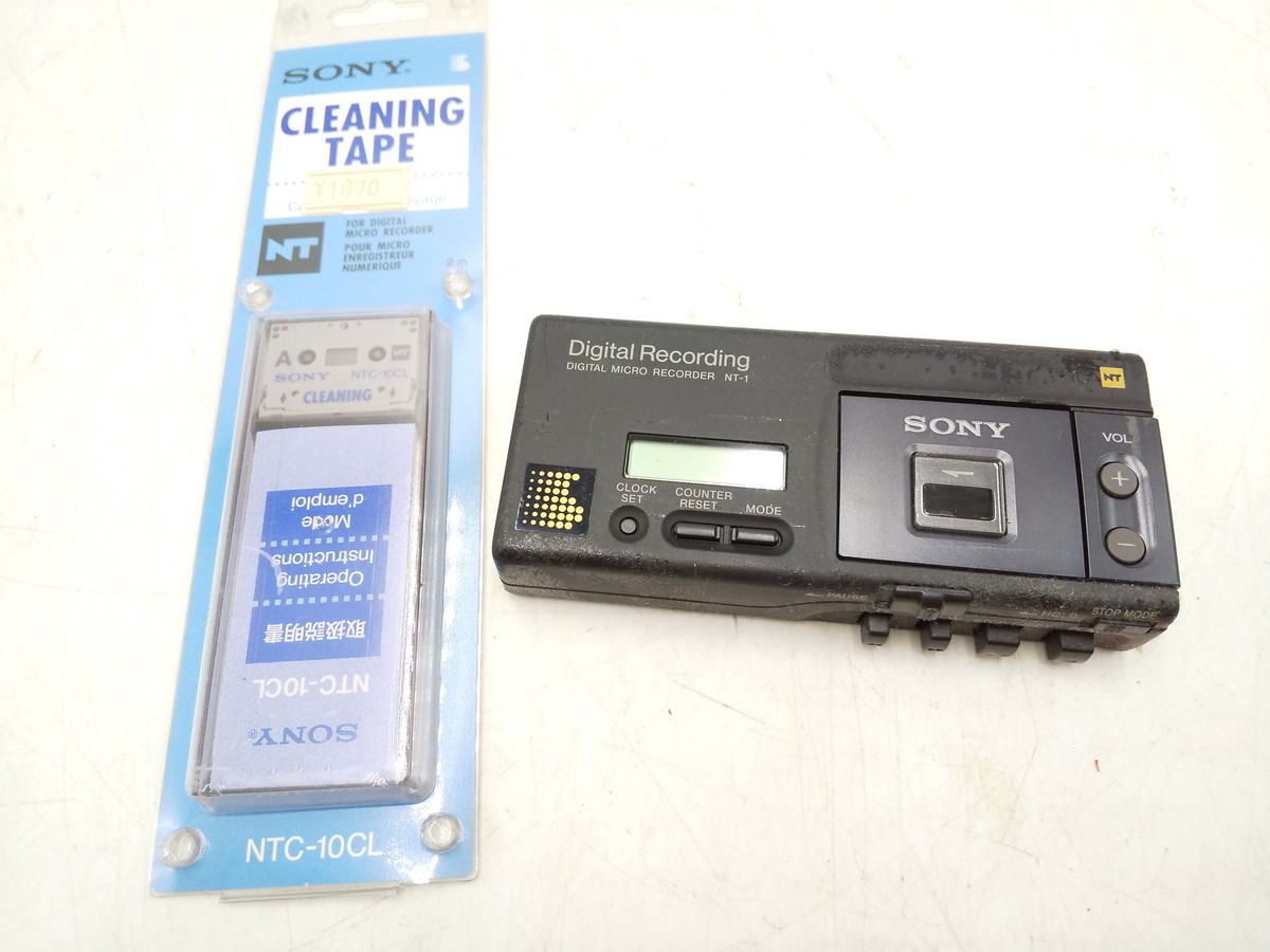 SONY NT-2__切手サイズのカセットテープレコーダー(元箱付) | www