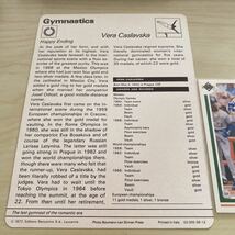 1977-79 SportsCasterCard Gymnastics Nadia Comaneci.Cathy Rigby.Maria Filatova,Natalia Chapishnikova.Vera Caslavska._画像8