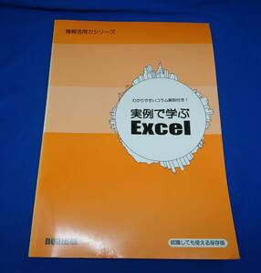【実用書】Excel2002,2000用「実例で学ぶExcel」情報活用力シリーズ 全155ページ noa出版　①