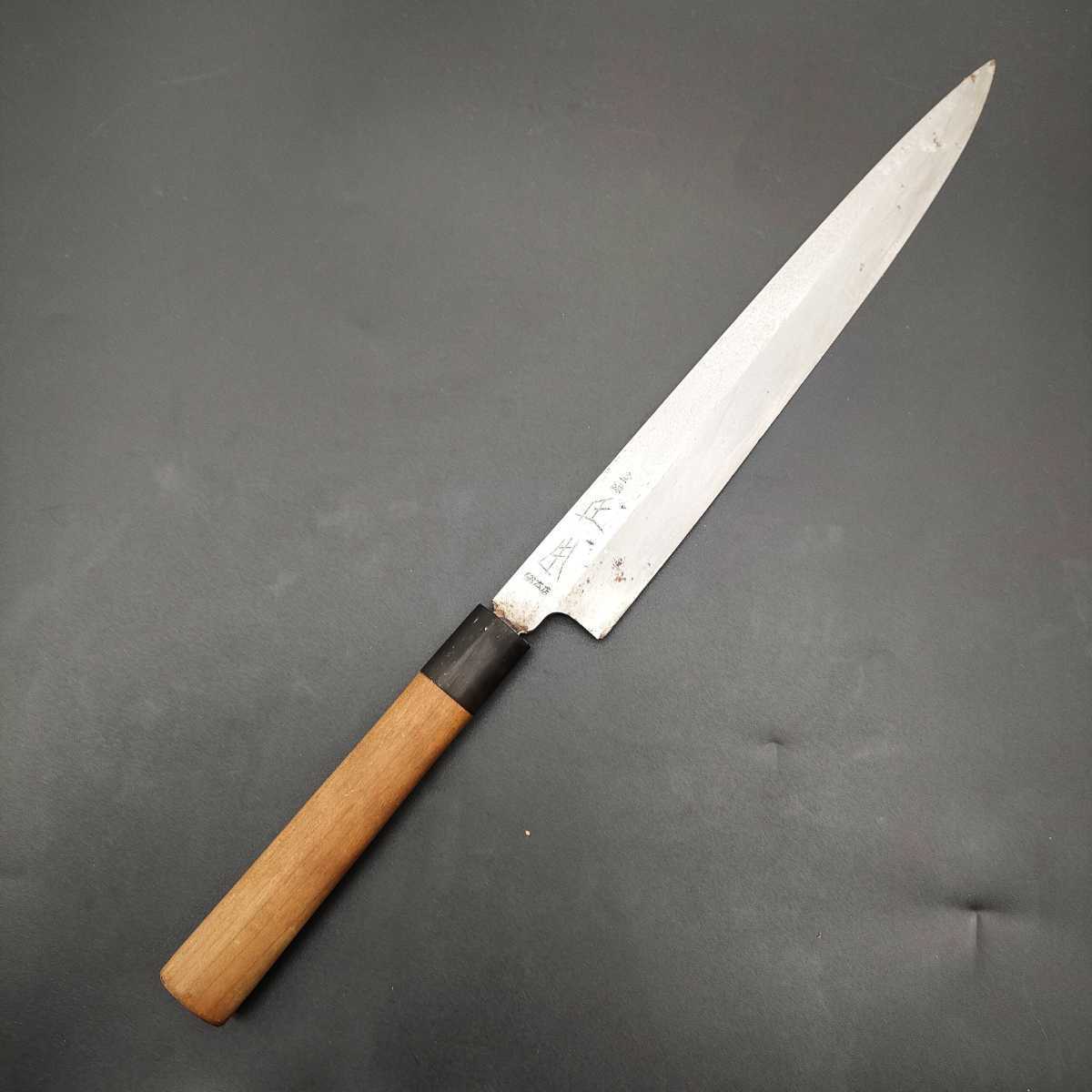 最適な価格最適な価格正本 総本店 柳刃刺身包丁 30cm 登録正本総本店