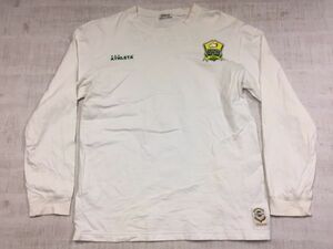 【送料無料】アスレタ ATLETA デウソン神戸 DEUCAO KOBE フットサル F.LEAGUE スポーツ ロンT 長袖Tシャツ カットソー メンズ サイズO 白