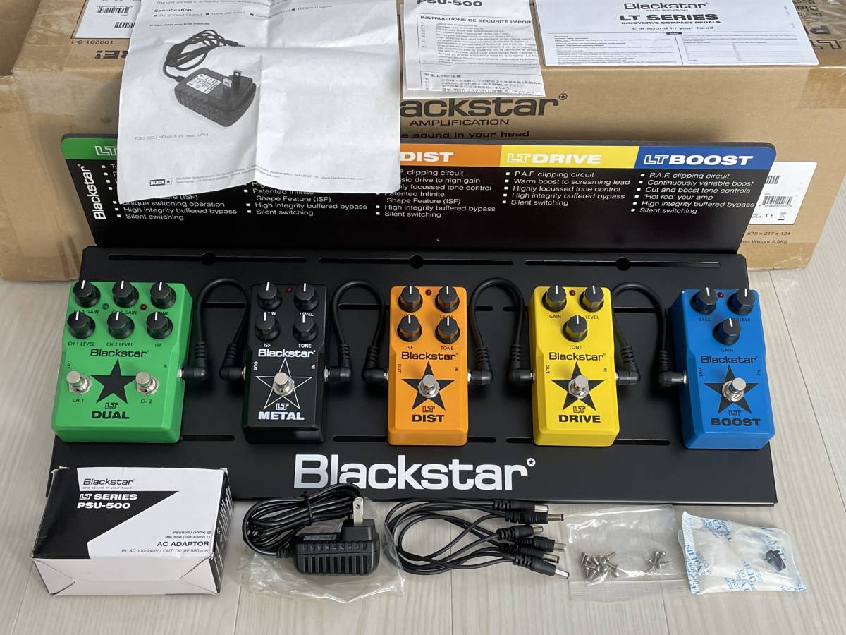 割引発見 かなりの美品！！BLACK STAR エフェクターセット