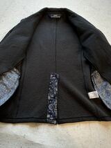 ☆★ GOOD ENOUGH IVY グッドイナフ アイビー 3B SWEAT JACKET スウェットジャケット ブラック ツートーン M 日本製 正規品 オリジナル ☆_画像6