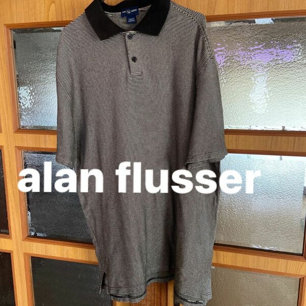 alan flusser ♪アラン・フラッサー 半袖ポロシャツ