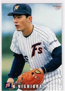 1999 カルビー プロ野球チップス カード #123 日本ハムファイターズ 西浦克拓