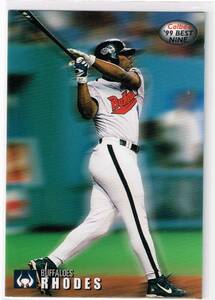 2000 カルビー プロ野球チップス カード '99 ベストナイン #B-15 大阪近鉄バファローズ タフィ・ローズ Tuffy Rhodes