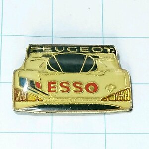 送料無料)プジョー 905 レーシングカー ESSO 自動車 ピンバッジ PINS ピンズ A14435