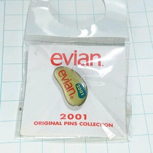 送料無料)未開封 evian しずく フランス輸入 アンティーク ピンバッジ PINS ピンズ A14455