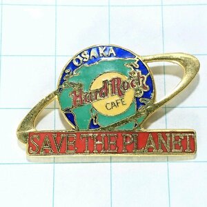 送料無料)Hard Rock Cafe SAVE THE PLANET ハードロックカフェ PINS ブローチ ピンズ A14628