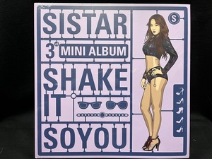 SISTAR／Shake It　ソユ ver （3rdミニアルバム、未開封品）