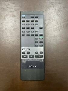 I-49【動作確認済み】SONY CD.CDV.LD プレーヤー/テレビリモコン RMT-K1