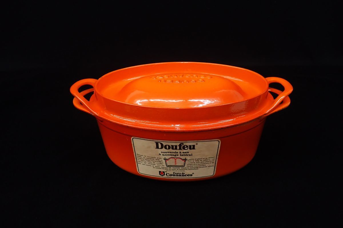 超可爱 ル クルーゼ DOUFEUデュッフ鍋 赤 ecousarecycling.com