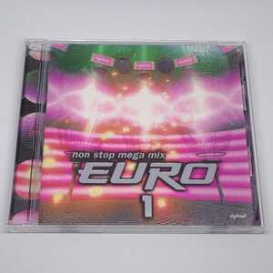 digibeat EURO 1 non stop mega mix ユーロ1 ノンストップ・メガミックス 廃盤CD　WARM WORLD(高瀬一矢 I've sound) ユーロビート パラパラ