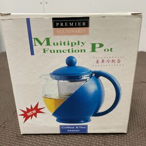 〇PREMIER HOUSEWARES Muitiply Function Pot 豪華冷熱壺 コーヒー＆ティー 21-S 未使用保管品の画像2