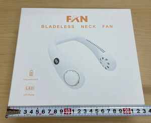 新品 首掛け扇風機　ネックファン　BLADELESS NECK FAN　羽なし 携帯扇風機　バッテリー 3段階風量調整 USB充電