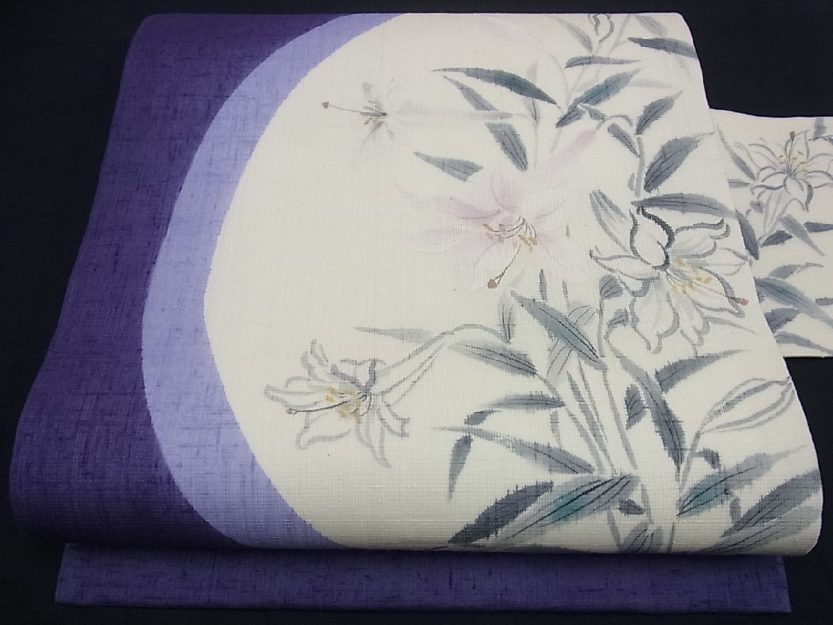 平和屋着物□極上 夏物 芭蕉布 手積み芭蕉糸100% 逸品3s713 ...