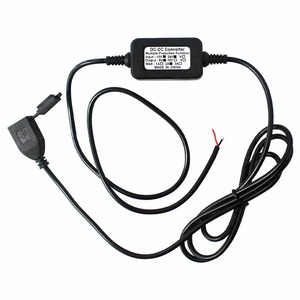 汎用 バイク用 USB 電源ケーブル 増設 12V/24V 2A スマフォ iPhone タブレット 充電 ナビ USB電源 1ポート バッテリー