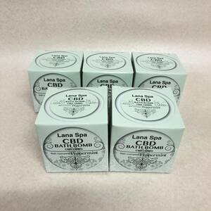 【Lana Spa CBD バスボム ペパーミント シーラン 浴用化粧品 5点セット】