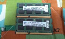 【中古品】DDR3 メモリ2GB×2枚 計4GB ②_画像1
