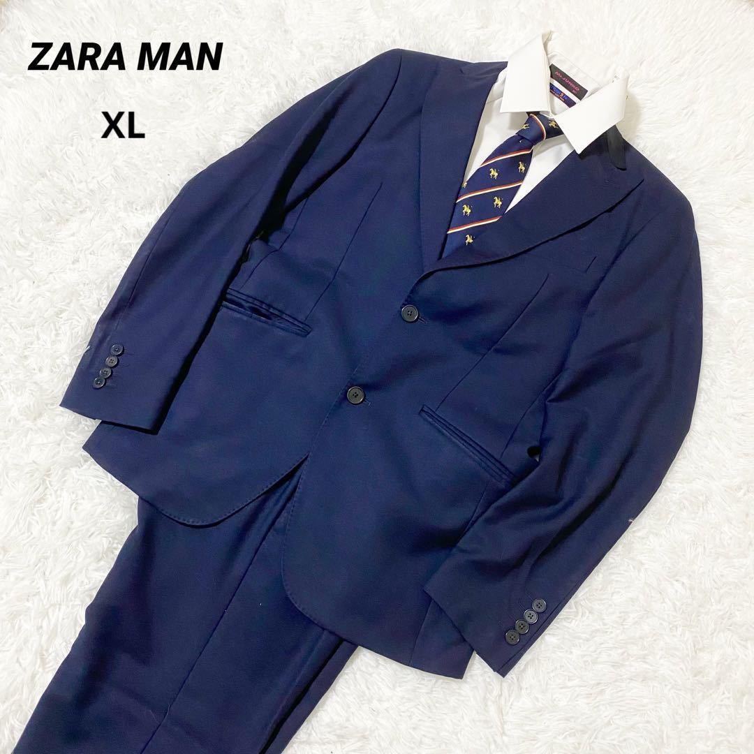 ZARA/ザラ ストレッチ セットアップスーツ/メンズ/S/ブラック 新品