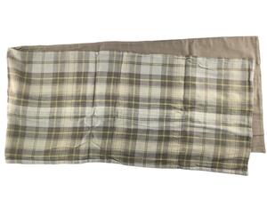 ピローケース 綿100% ダブルガーゼ ロング枕用 約40X180cm用 ブラウン系 送料250円